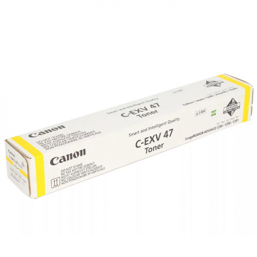 Тонер Canon C-EXV47Y желтый туба 30000 страниц для принтера iR-ADV С351iF/ C350i/ C250i (8519B002)
