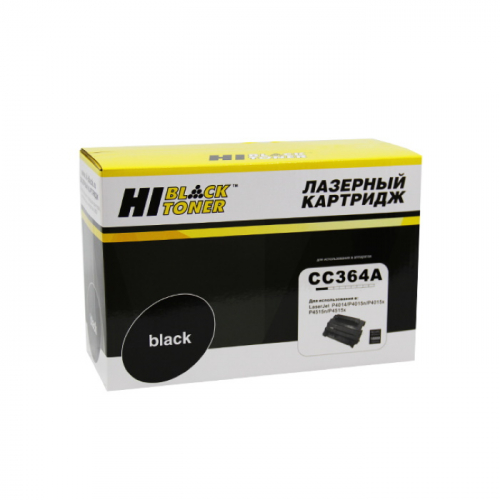 Картридж Hi-Black HB-CC364A, черный, 10000 страниц, для HP LJ P4014/ P4015/ P4515 (12001205)