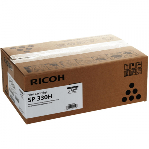Принт-картридж Ricoh SP 330H чёрный 7000 страниц для SP 330DN/ SP 330SN/ SP 330SFN (408281)