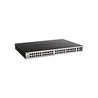 D-Link DGS-3130-54PS/B2A, PROJ L2+ Managed Switch with 48 10/100/1000Base-T ports and 2 10GBase-T ports and 4 10GBase-X SFP+ ports (48 PoE ports 802.3af/802.3at (30 W), PoE Budget 370W, PoE Budget wit