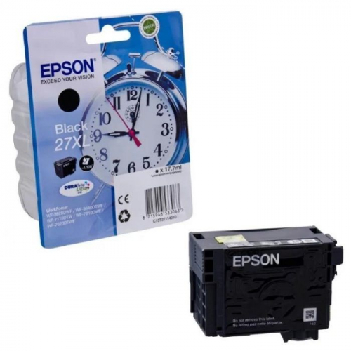 Картридж струйный Epson C13T27114022, черный, 1100 стр., для Epson WF7110/7610/7620