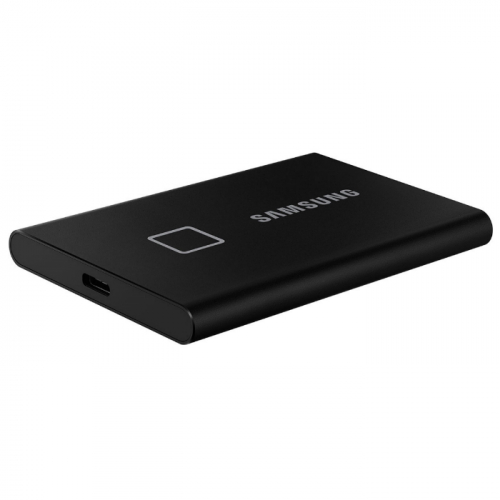 Портативный SSD-накопитель Samsung T7 Touch 1 Тб USB-C черный (MU-PC1T0K/ WW) (MU-PC1T0K/WW) фото 2
