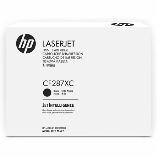 Картридж HP 87X, черный / 18000 страниц для LJ M506 (белая упаковка) (CF287XC)