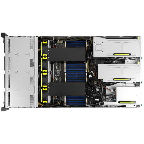 Серверная платформа Asus RS720A-E11-RS12/ 2x SP3/ noRAM (x32)/ noHDD (up 12LFF)/ noODD/ 2x 10Gb/ 2x 1600W (up 2) (90SF01G3-M01260) фото 3