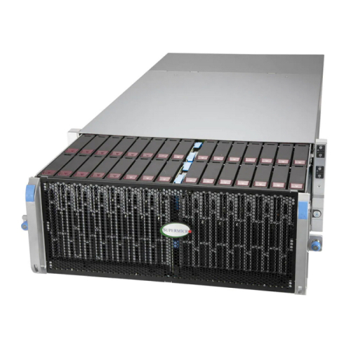 SSG-640SP-E1CR60 4U, 2x LGA4189 (up to 205W), 16x DIMM DDR4 3200MHz, 60x 3.5