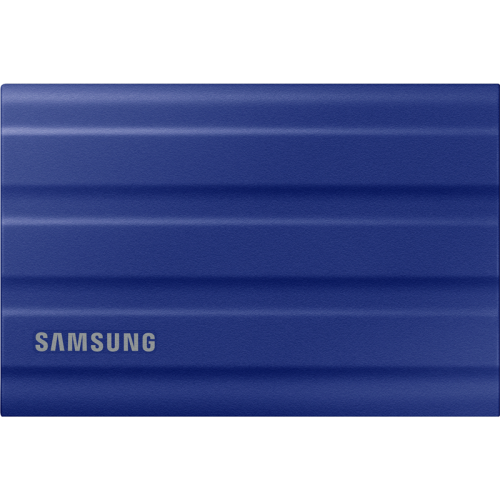 Внешние HDD и SSD/ External SSD 2TB Samsung T7 Shield (Blue), IP65, Type C-to-C/ A, USB 3.2 Gen2, R/ W 1050/ 1000MB/ s, 88x59x13mm, 98g / 12 мес./ (MU-PE2T0R/ WW) (MU-PE2T0R/WW)
