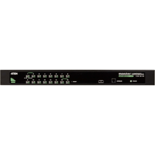 16-портовый KVM-переключатель, 1 local user, каскадирование до 64CPU. В комплекте: консольный кабель(2L-5201P), набор для монтажа в стойку 19