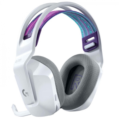 Гарнитура Logitech Headset G733 LIGHTSPEED Wireless RGB Gaming White (981-000883) фото 3